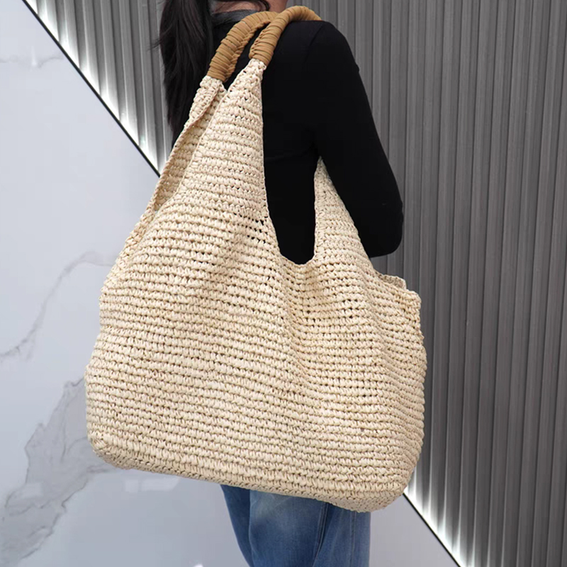 Borsa Tote Grande da Donna Fat - Women'S Raffia Bags recensione e prezzo