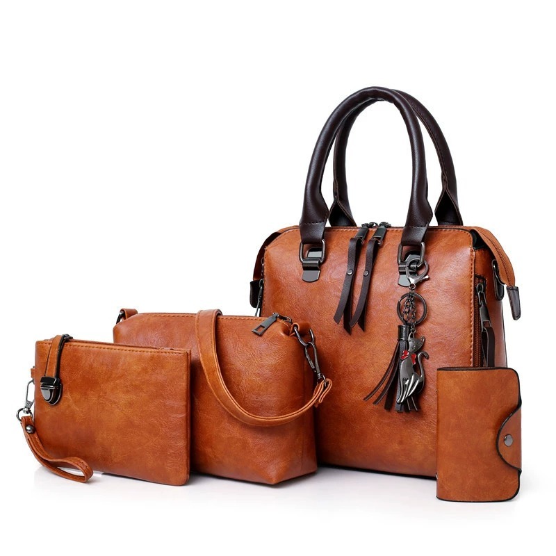 Set di 4 Borse Monocolore con  - Women'S Bags Handbags recensione e prezzo